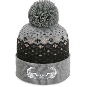 AIR ASSAULT BADGE US ARMY HELICOPTER WINGS The Baniff Cuffed Pom Beanie