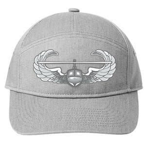 AIR ASSAULT BADGE US ARMY HELICOPTER WINGS 7-Panel Snapback Hat