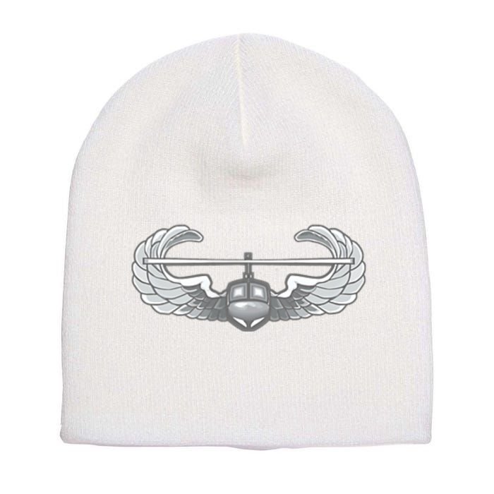 AIR ASSAULT BADGE US ARMY HELICOPTER WINGS Short Acrylic Beanie