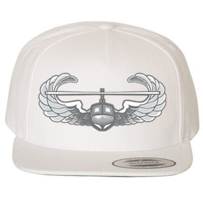 AIR ASSAULT BADGE US ARMY HELICOPTER WINGS Wool Snapback Cap