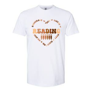 Afro African Black History Month Team Reading School Heart Cute Gift Softstyle CVC T-Shirt