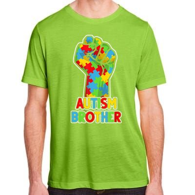 Autism Awareness Brother Acceptance Men Support Love Adult ChromaSoft Performance T-Shirt