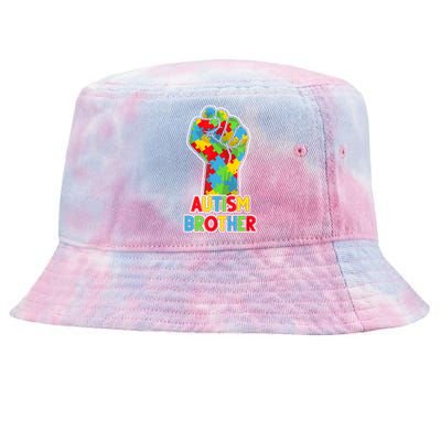 Autism Awareness Brother Acceptance Men Support Love Tie-Dyed Bucket Hat