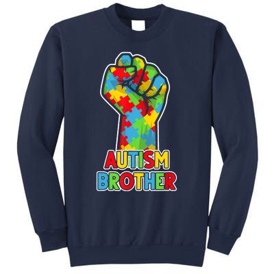 Autism Awareness Brother Acceptance Men Support Love Sweatshirt