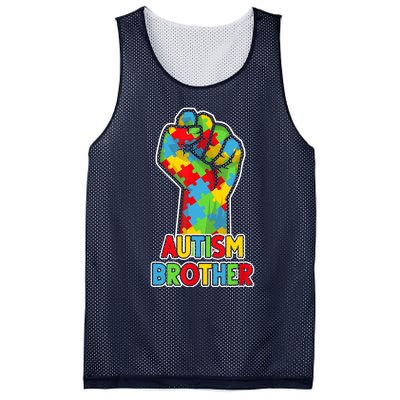 Autism Awareness Brother Acceptance Men Support Love Mesh Reversible Basketball Jersey Tank