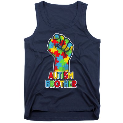 Autism Awareness Brother Acceptance Men Support Love Tank Top