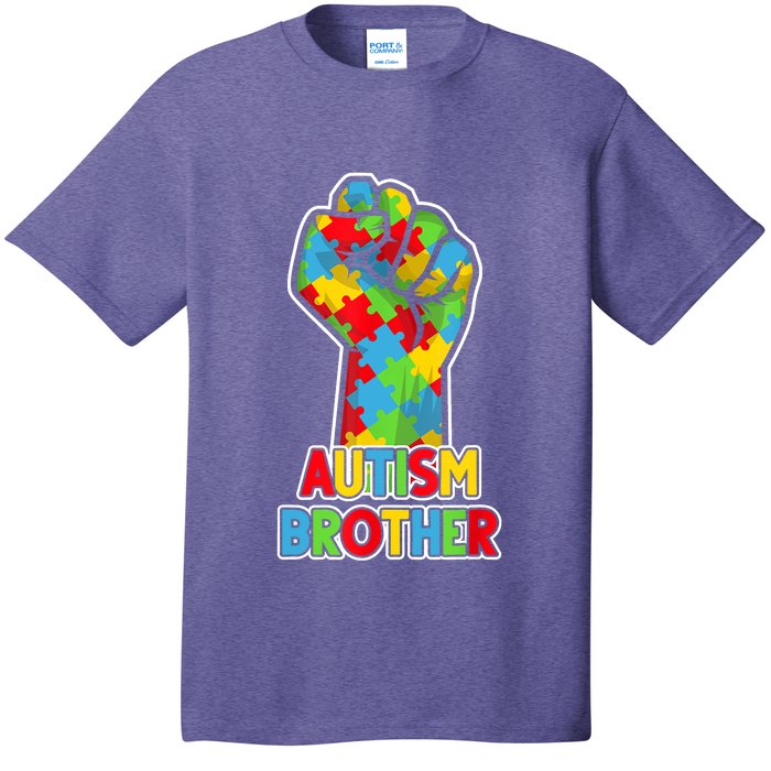 Autism Awareness Brother Acceptance Men Support Love T-Shirt