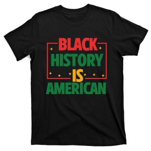 Afro America Black History Is American History Patriotic T-Shirt