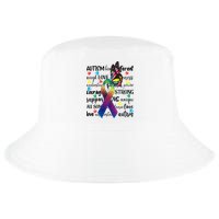 Autism Acceptance Butterfly Different Is Beautiful Cool Comfort Performance Bucket Hat