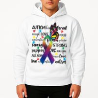 Autism Acceptance Butterfly Different Is Beautiful Hoodie
