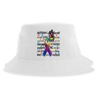 Autism Acceptance Butterfly Different Is Beautiful Sustainable Bucket Hat