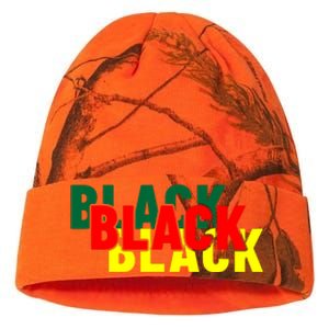 African American Black Black Black For Black History Month Kati Licensed 12" Camo Beanie