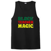 African American Black Teacher Magic For Black History Month PosiCharge Competitor Tank