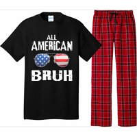 All American Bruh 4th Of July Patriotic Pajama Set