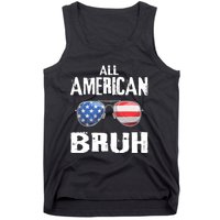 All American Bruh 4th Of July Patriotic Tank Top