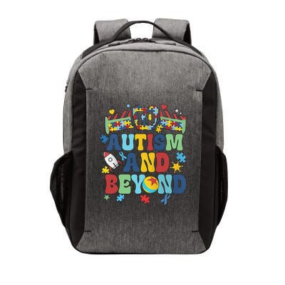 Autism And Beyond Autism Awareness Cowboy Vector Backpack