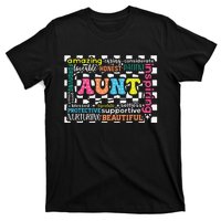 Amazing Aunt Birthday MothersS Day Best Idea For Cool Aunt T-Shirt