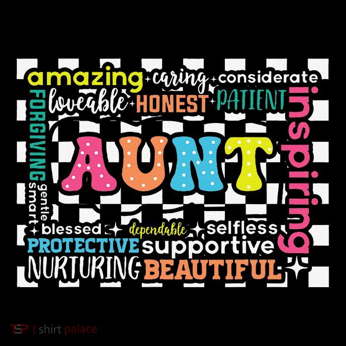 Amazing Aunt Birthday MothersS Day Best Idea For Cool Aunt T-Shirt