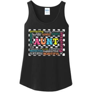 Amazing Aunt Birthday MothersS Day Best Idea For Cool Aunt Ladies Essential Tank