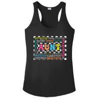 Amazing Aunt Birthday MothersS Day Best Idea For Cool Aunt Ladies PosiCharge Competitor Racerback Tank