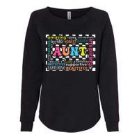 Amazing Aunt Birthday MothersS Day Best Idea For Cool Aunt Womens California Wash Sweatshirt