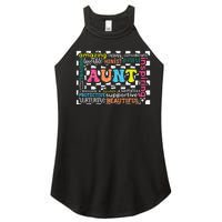 Amazing Aunt Birthday MothersS Day Best Idea For Cool Aunt Women's Perfect Tri Rocker Tank