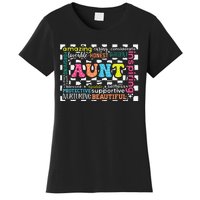 Amazing Aunt Birthday MothersS Day Best Idea For Cool Aunt Women's T-Shirt