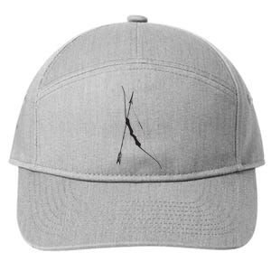 Arrow And Bow Shirts Archery 7-Panel Snapback Hat