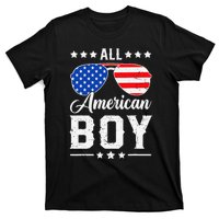 All American Boy 4th Of July Funny Patriotic Usa Matching Gift T-Shirt