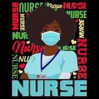 African American Black Nurse Bag