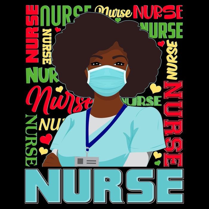 African American Black Nurse Bag