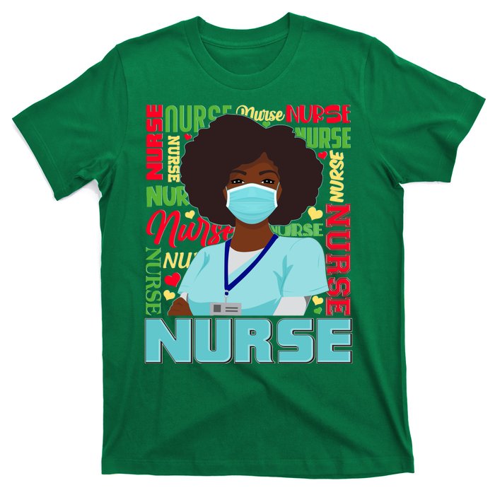 African American Black Nurse T-Shirt