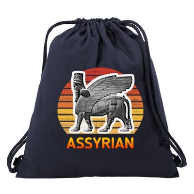 Assyrian : Assyrian Bull Flag Gift Drawstring Bag