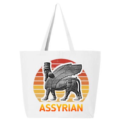 Assyrian : Assyrian Bull Flag Gift 25L Jumbo Tote