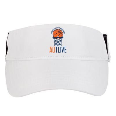 Autlive Auburn Basketball Fight Against Cancer Adult Drive Performance Visor