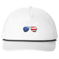 All American Bruh 4th Of July Patriotic Snapback Five-Panel Rope Hat