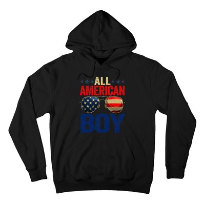 All American Boy Matching Family 4th Of July Celebration Hoodie