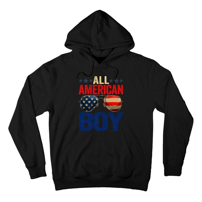 All American Boy Matching Family 4th Of July Celebration Hoodie