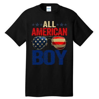 All American Boy Matching Family 4th Of July Celebration Tall T-Shirt