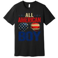 All American Boy Matching Family 4th Of July Celebration Premium T-Shirt