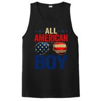 All American Boy Matching Family 4th Of July Celebration PosiCharge Competitor Tank