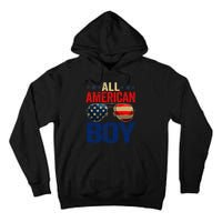 All American Boy Matching Family 4th Of July Celebration Tall Hoodie