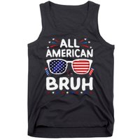 All American Bruh 4th Of July Patriotic Family Fun Tank Top