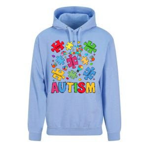 Autism Awareness Be Kind Puzzle Unisex Surf Hoodie