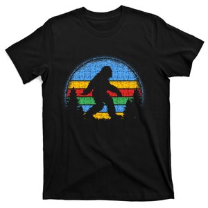 Autism Awareness Bigfoot Funny Puzzle T-Shirt