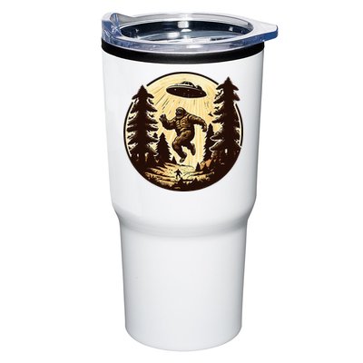 Alien And Bigfoot UFO Bigfoot Alien Tumbler