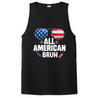 All American Bruh Fourth Of July American PosiCharge Competitor Tank