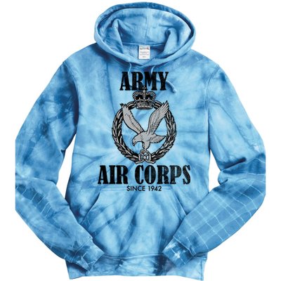 Army Air Corps Since 1942 Tie Dye Hoodie