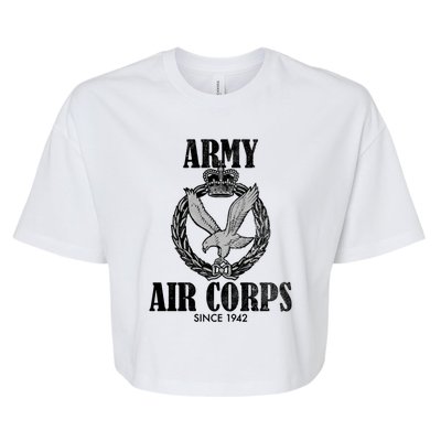 Army Air Corps Since 1942 Bella+Canvas Jersey Crop Tee