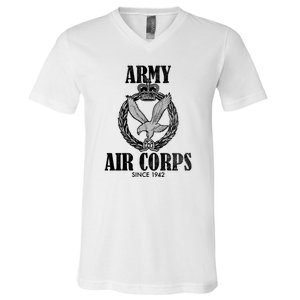 Army Air Corps Since 1942 V-Neck T-Shirt